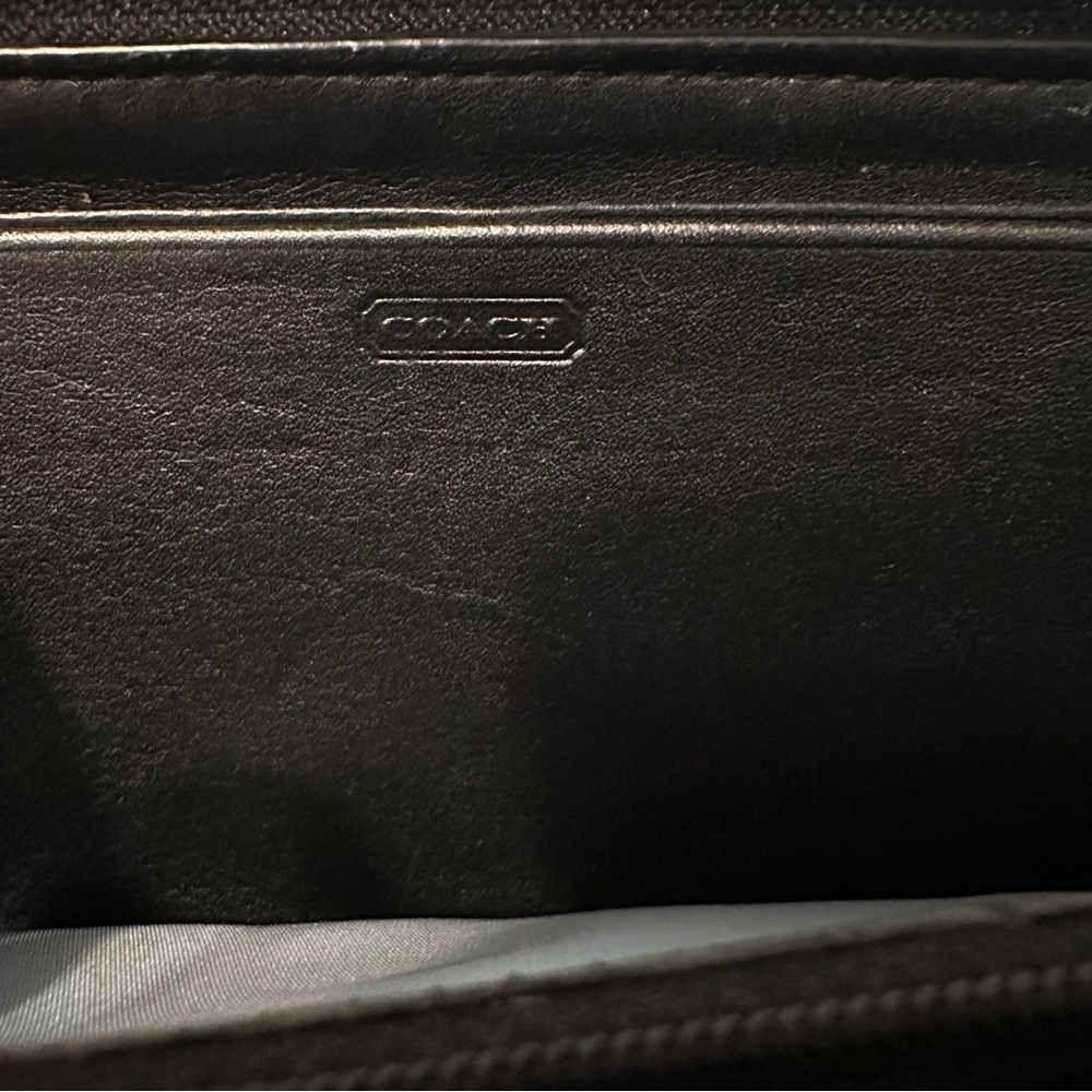 COACH  Soho wallet featuring a distinctive silver-tone buckle accent - Picture 8 of 10